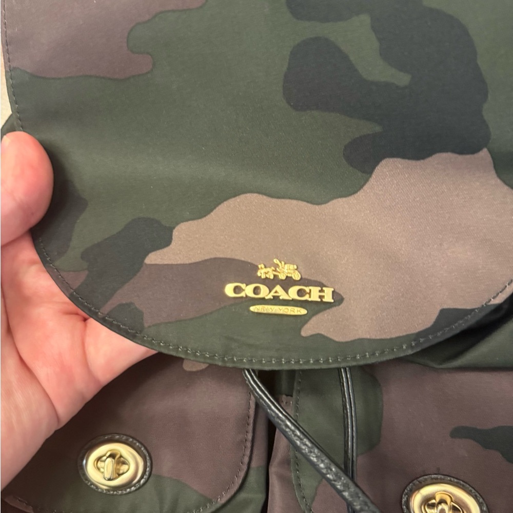 Coach Camo Backpack - Picture 4 of 10